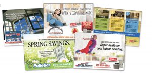 Direct mail samples